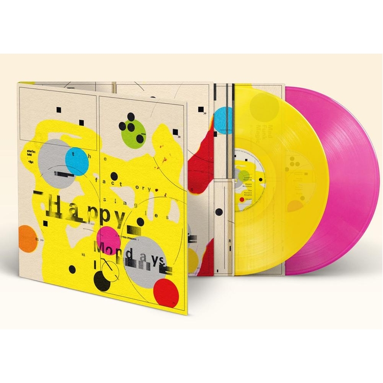 HAPPY MONDAYS - Factory Singles: Best Of (Limited Yellow & Magenta Coloured Vinyl)