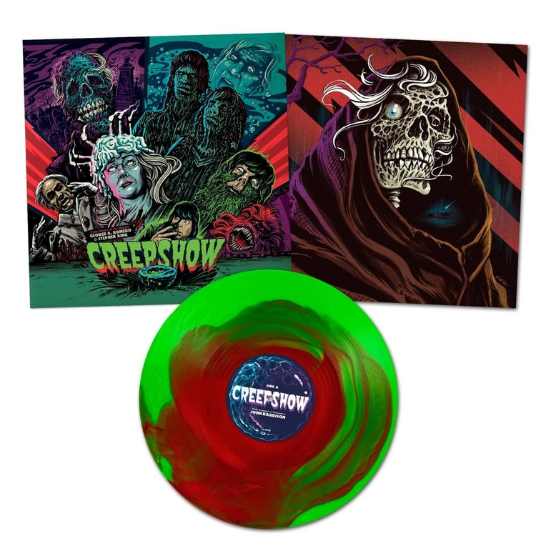 SOUNDTRACK - Creepshow - Soundtrack (Limited Meteor Green & Blood Red Coloured Vinyl)