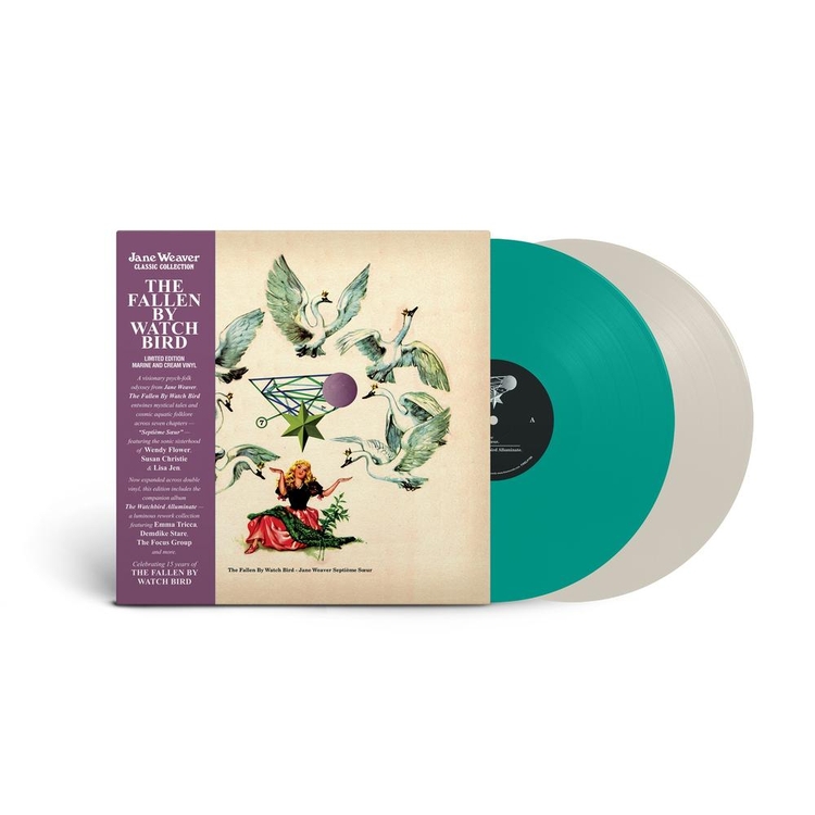 JANE WEAVER - The Fallen By Watch Bird (Expanded Edition Marine And Cream Coloured Vinyl)