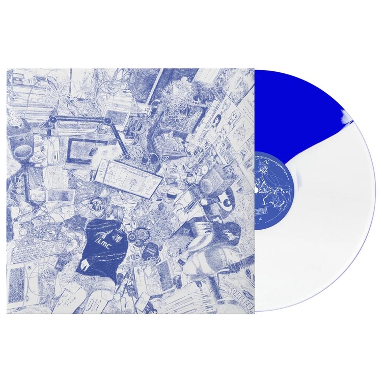 NINAJIRACHI - I Love My Computer (Limited Split Blue & White Coloured Vinyl With Alternate Artwork)