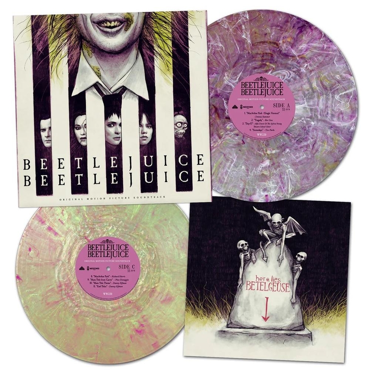 SOUNDTRACK - Beetlejuice Beetlejuice: Original Motion Picture Soundtrack (Afterlife Smoke Coloured Vinyl)