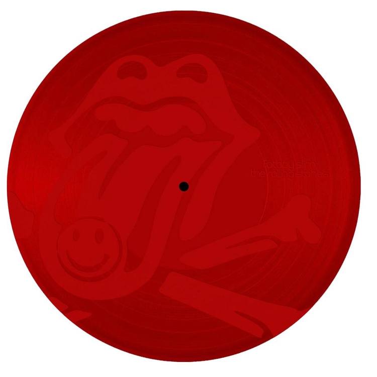 FATBOY SLIM & THE ROLLING STONES - Satisfaction Skank (Etched B Side) (Red Vinyl)