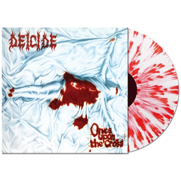 DEICIDE - Once Upon The Cross - Remastered (Milky Clear With Blood Splatter Vinyl)