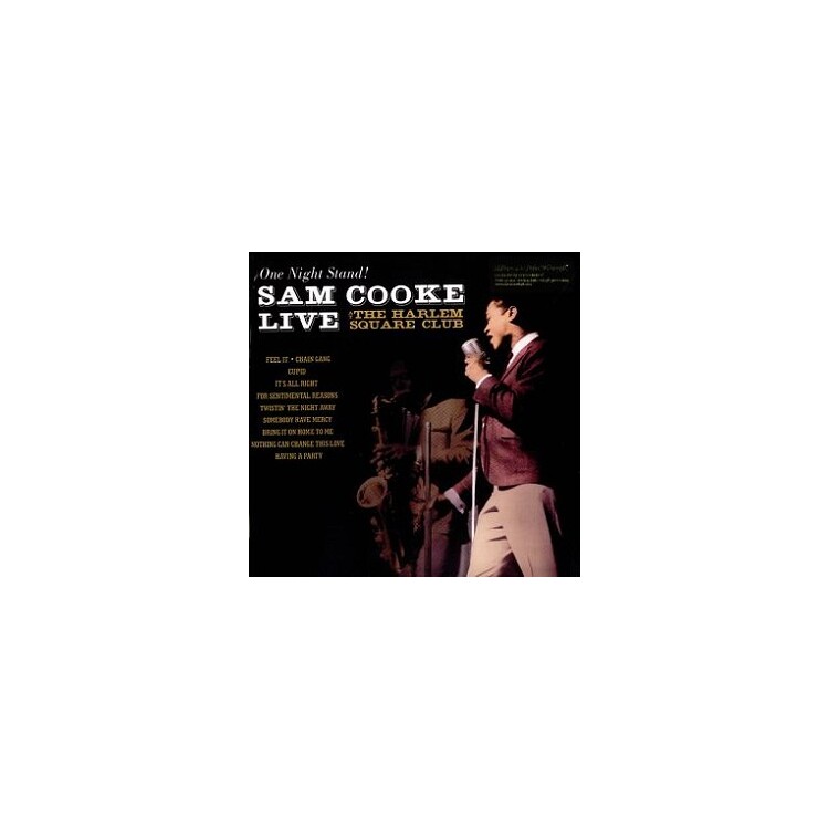 SAM COOKE - One Night Stand! Live At The Harlem Square Club