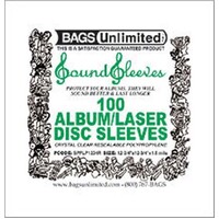 LP Record Jacket Sleeve With Resealable Flap - 1.5mm Thick (Pack Of 100)