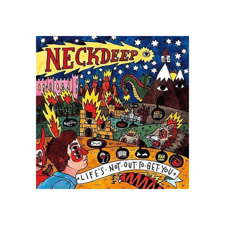 NECK DEEP - Life's Not Out To Get You (Red Vinyl)
