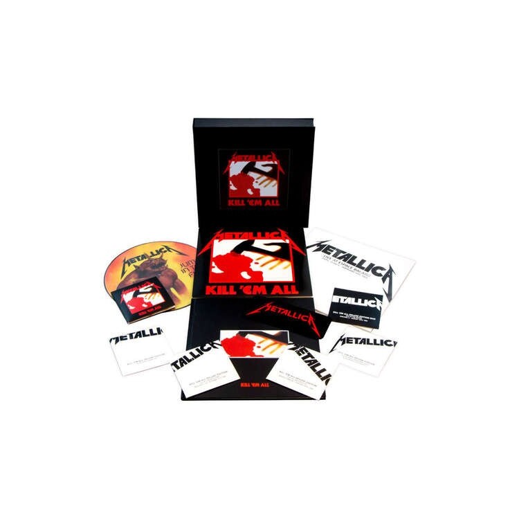 METALLICA - Kill Em All: Remastered Deluxe Box Set (4lp + 5cd + Dvd + Book)