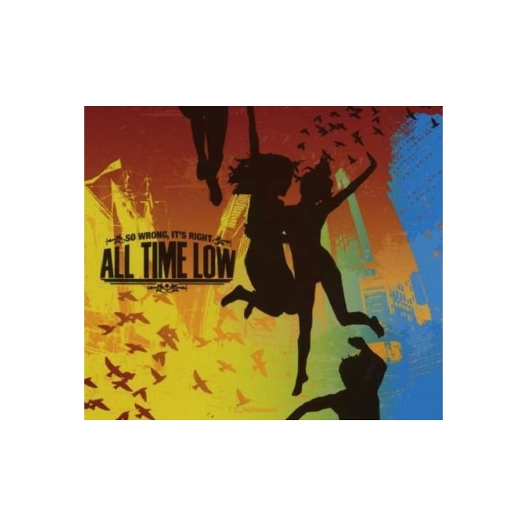 ALL TIME LOW - So Wrong It's Right (Clear W Red, Blue Splatter)