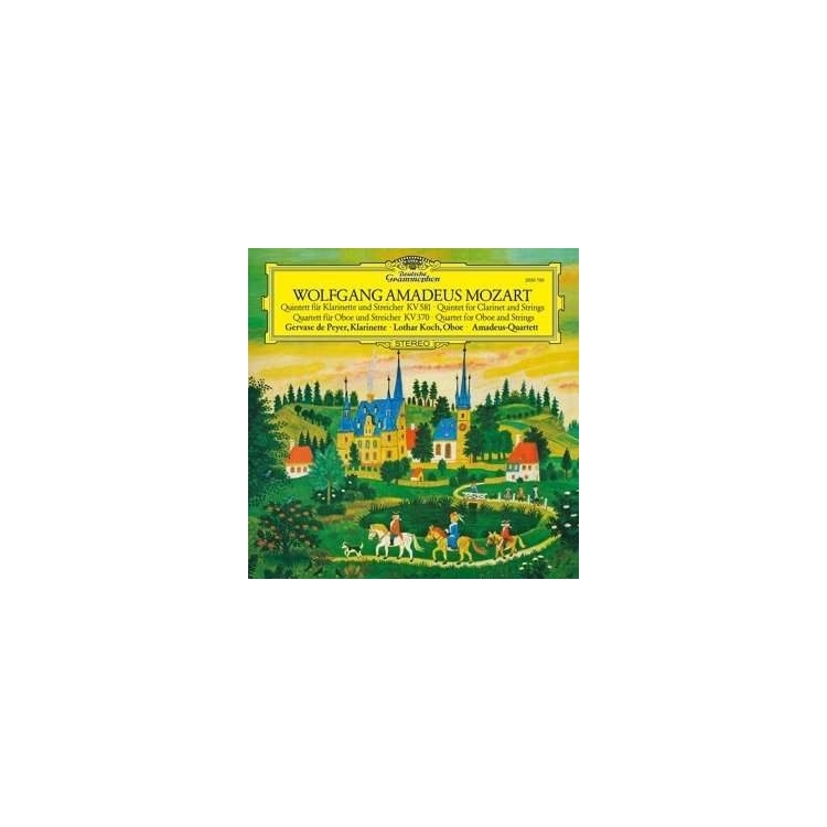 GERVASE DE PEYER / LOTHAR KOCH - Mozart: Clarinet And Oboe Quintets (Lp)