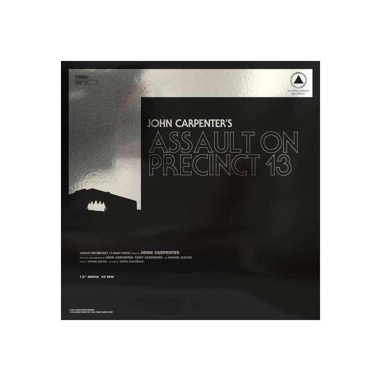JOHN CARPENTER - Assault On Precinct B/w The Fog