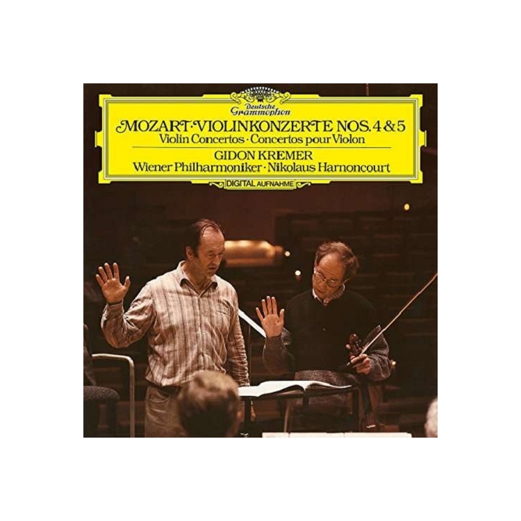 GIDON KREMER / WIENER PHILHARMONIKER - Mozart: Violin Concertos Nos 4