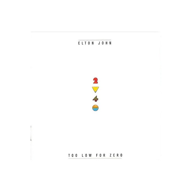 ELTON JOHN - Too Low For Zero (Remastered Vinyl)