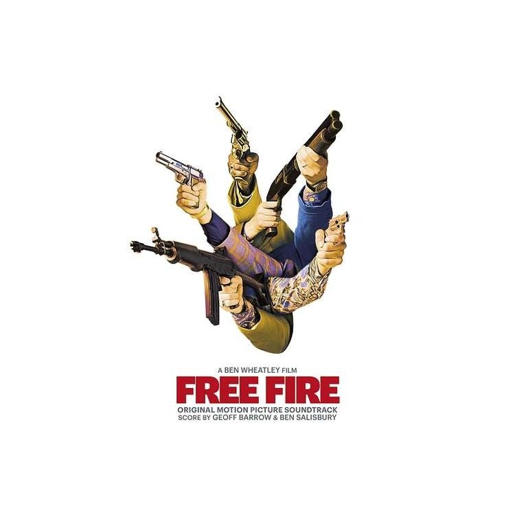 SOUNDTRACK - Free Fire: Original Motion Picture Soundtrack (Limited Silver Coloured Vinyl)
