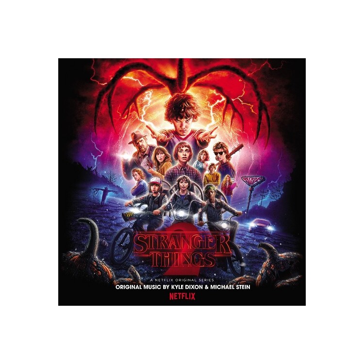 SOUNDTRACK - Stranger Things 2: A Netflix Original Series Soundtrack (Limited Clear With Splatter Coloured Vinyl)