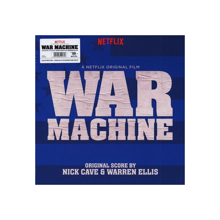 SOUNDTRACK - War Machine: Original Score (Limited White Coloured Vinyl)