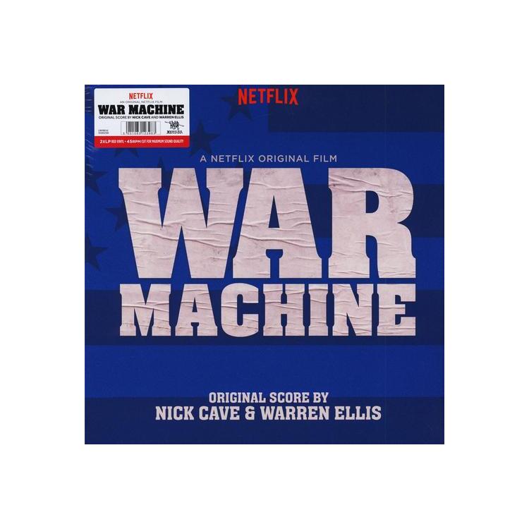 SOUNDTRACK - War Machine: Original Score (Limited Red Coloured Vinyl)