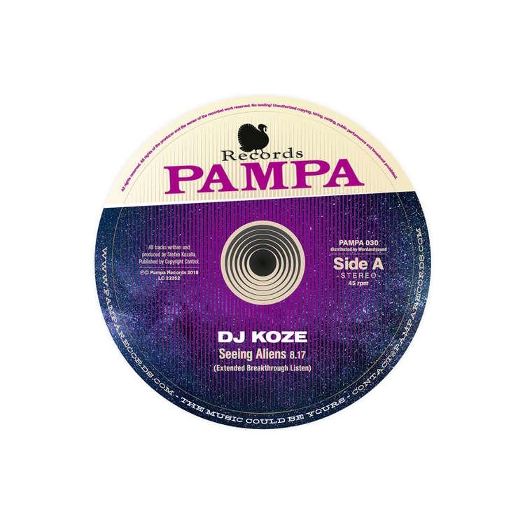 DJ KOZE - Seeing Aliens E.P. (2025 Repress Vinyl)