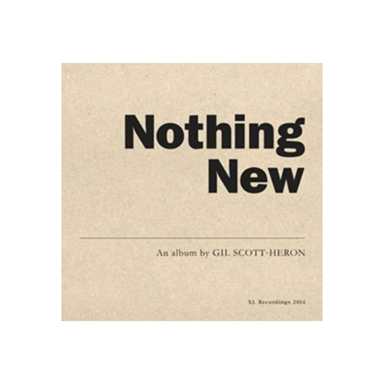 GIL SCOTT-HERON - Nothing New (Lp)