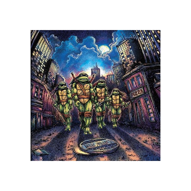 SOUNDTRACK - Teenage Mutant Ninja Turtles: Original Motion Picture Score (Limited Ninja Turtles Coloured Vinyl)