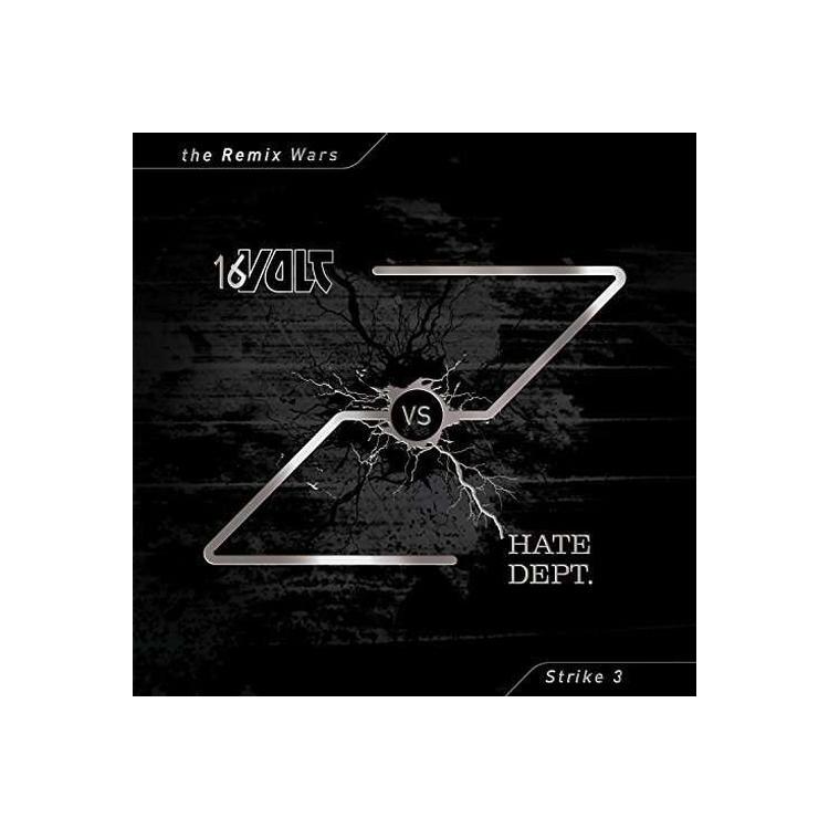 16 VOLT VS HATE DEPT. - Remix Wars Volume 3 (Red Vinyl)