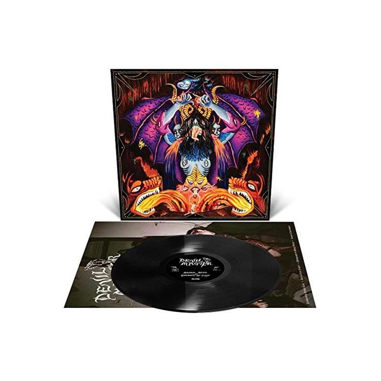 DEVIL MASTER - Satan Spits On Children Of Light (Electric Blue With Rainbow Splatter)