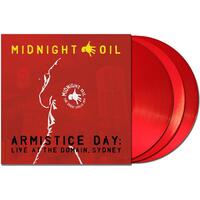 MIDNIGHT OIL - Armistice Day: Live At The Domain Sydney (Limited Red Coloured Vinyl)