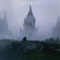 DEATHWHITE - Grave Image (Clear Blue & Black Marbled Vinyl)