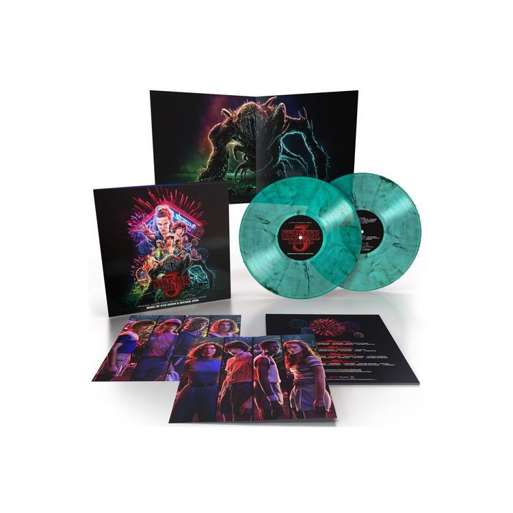 SOUNDTRACK - Stranger Things 3: Original Score From The Netflix Series (Teal & Black Coloured Vinyl)