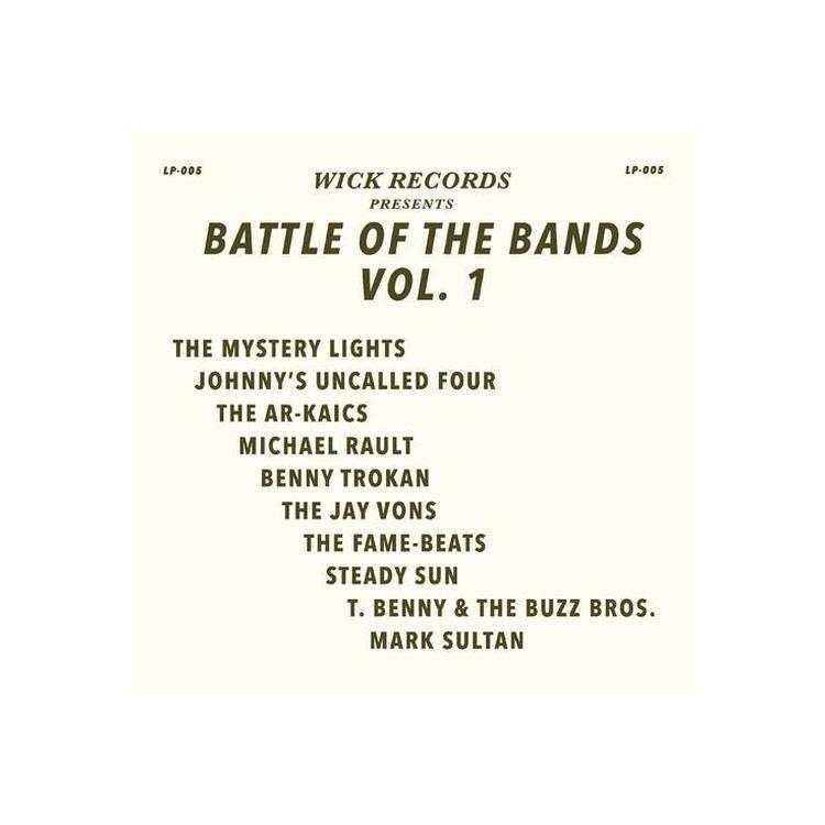 VARIOUS ARTISTS - Wick Records Presents Battle Of The Bands Vol. 1
