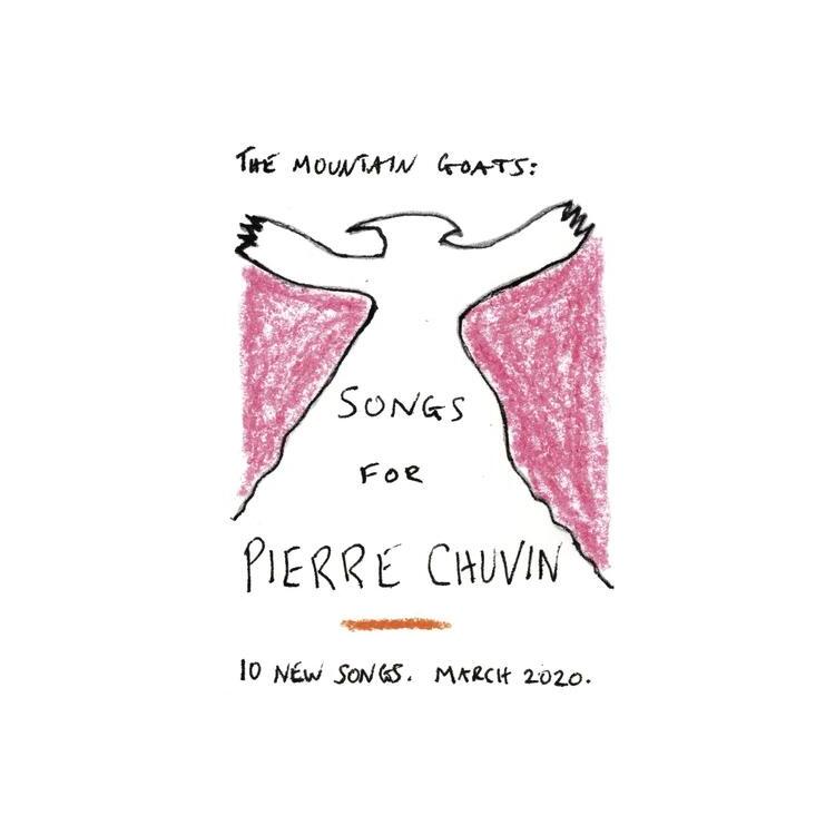 THE MOUNTAIN GOATS - Songs For Pierre Chuvin (Reissue) - (Limited Pink & White Swirl Coloured Vinyl)