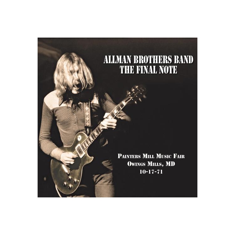 ALLMAN BROTHERS BAND - Final Note [2lp] (Black & Swirl Vinyl, Limited, Indie-exclusive) - Rsd 2021