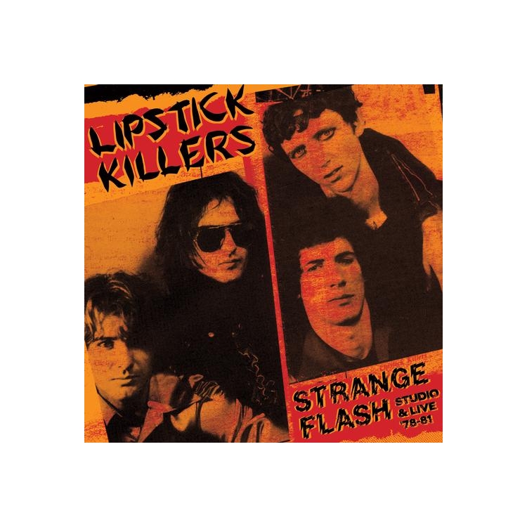 LIPSTICK KILLERS - Strange Flash - 2025 Repress (Limited Red Coloured Vinyl)