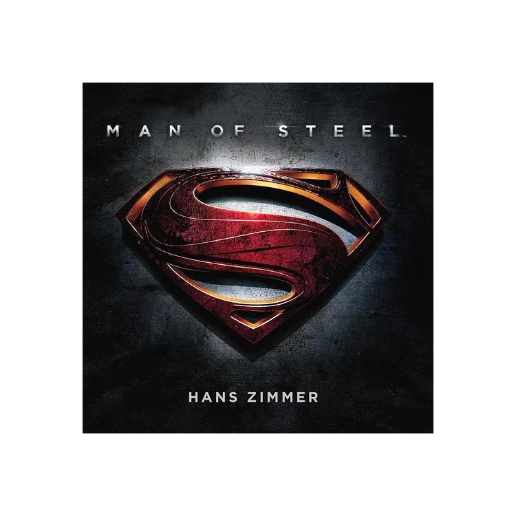 SOUNDTRACK - Man Of Steel: Music By Hans Zimmer (Limited Translucent Blue Coloured Vinyl)