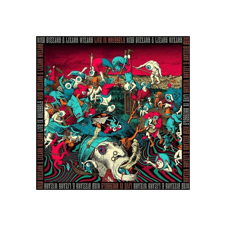 KING GIZZARD & THE LIZARD WIZARD - Live In Brussels  19 (Fuzz Club Official Bootleg) - Coloured Vinyl