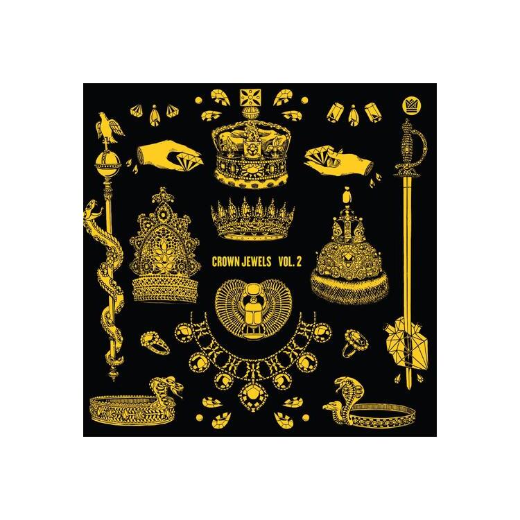 VARIOUS ARTISTS - Big Crown Records Presents Crown Jewels Vol. 2  (Golden Haze Colored Vinyl)