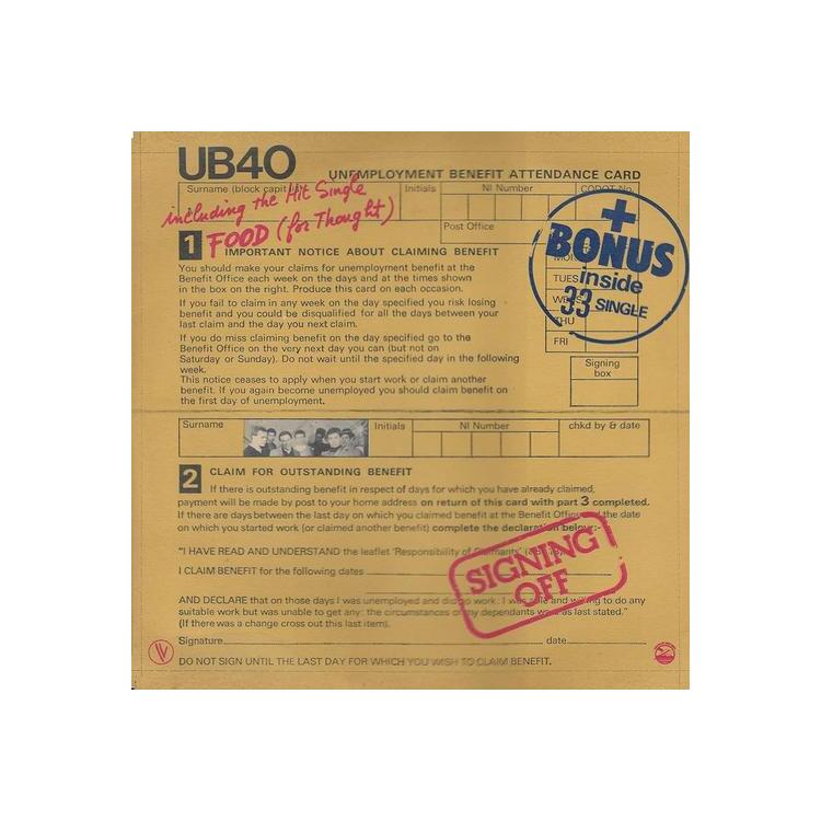 UB40 - Signing Off (2lp Exclusive)