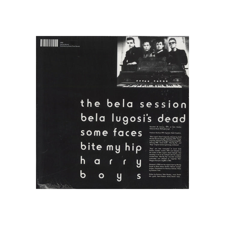 BAUHAUS - The Bela Session [lp] (Black & Red Splatter Vinyl, Includes Their Hit Inbela Lugosi's Dead', 20x28 Poster, Indie-retail Exclusive)