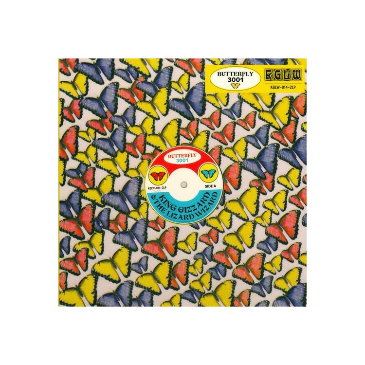 KING GIZZARD & THE LIZARD WIZARD - Butterfly 3001 [2lp] (180 Gram, Remix Album, Reverse-board W/spot-glossing Die-cut Cover, Cardboard Sleeve As A Shr