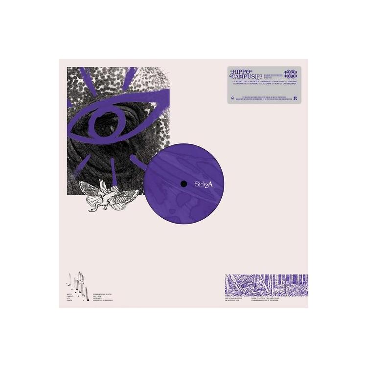 HIPPO CAMPUS - Lp3 (Limited Opaque Purple Swirl Vinyl)