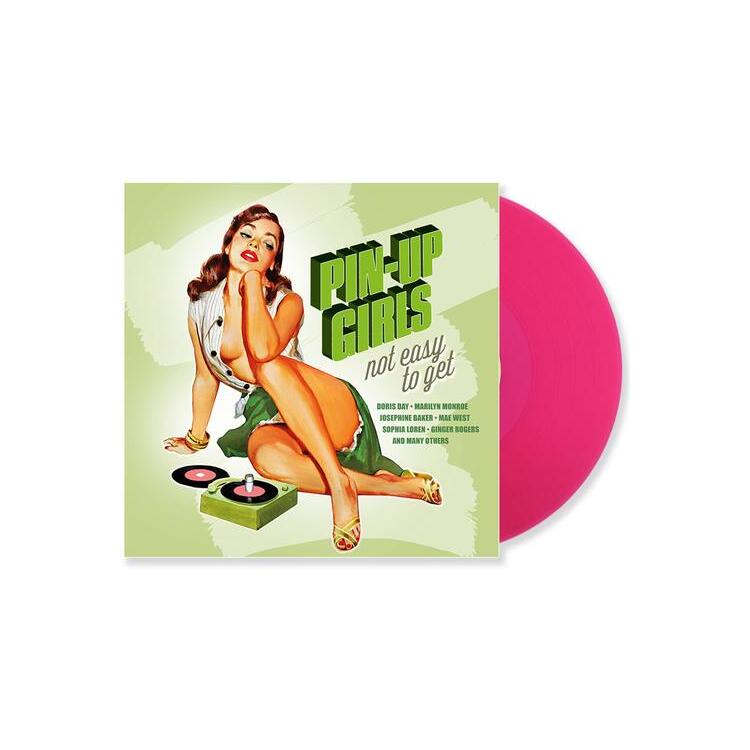 VARIOUS ARTISTS - Pin-up Girls Vol. 2: Not Easy To Get (Limited Magenta Coloured Vinyl)