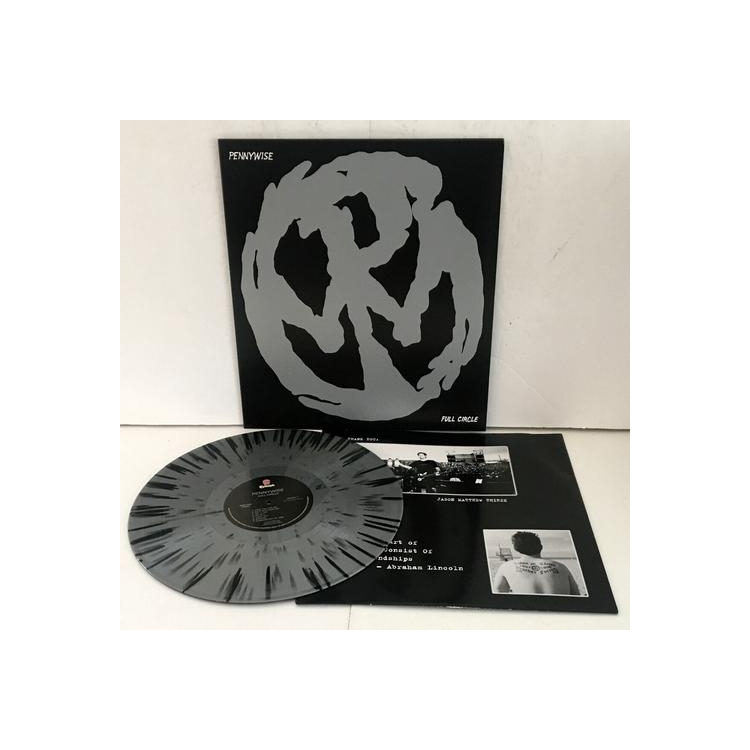 PENNYWISE - Full Circle (Silver W/ Black Splatter Vinyl)
