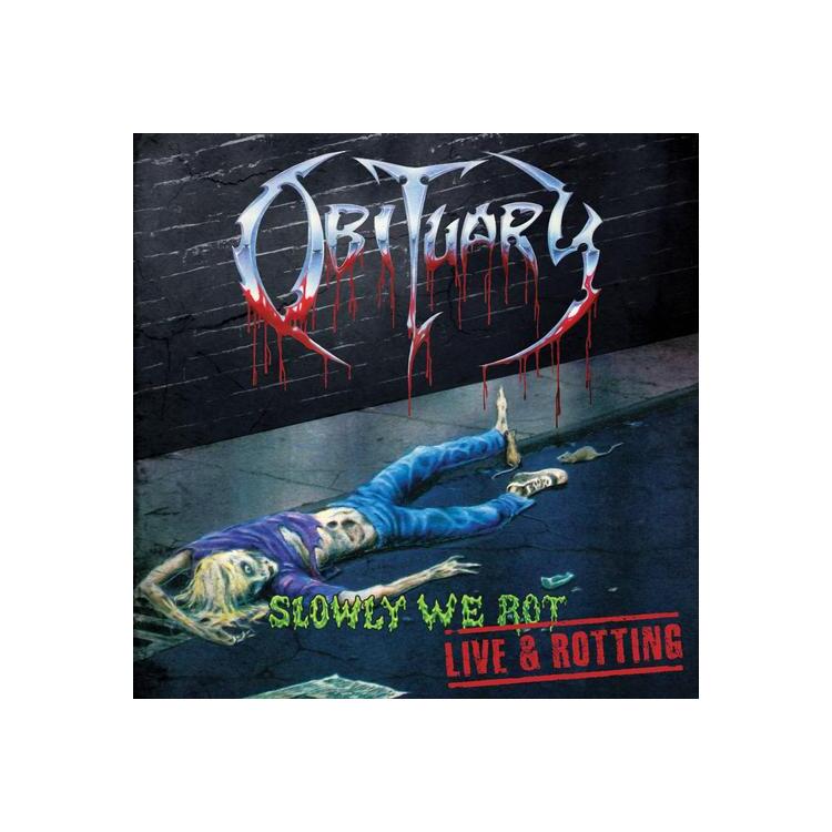 OBITUARY - Slowly We Rot: Live And Rotting (Limited Slime Green Coloured Vinyl)