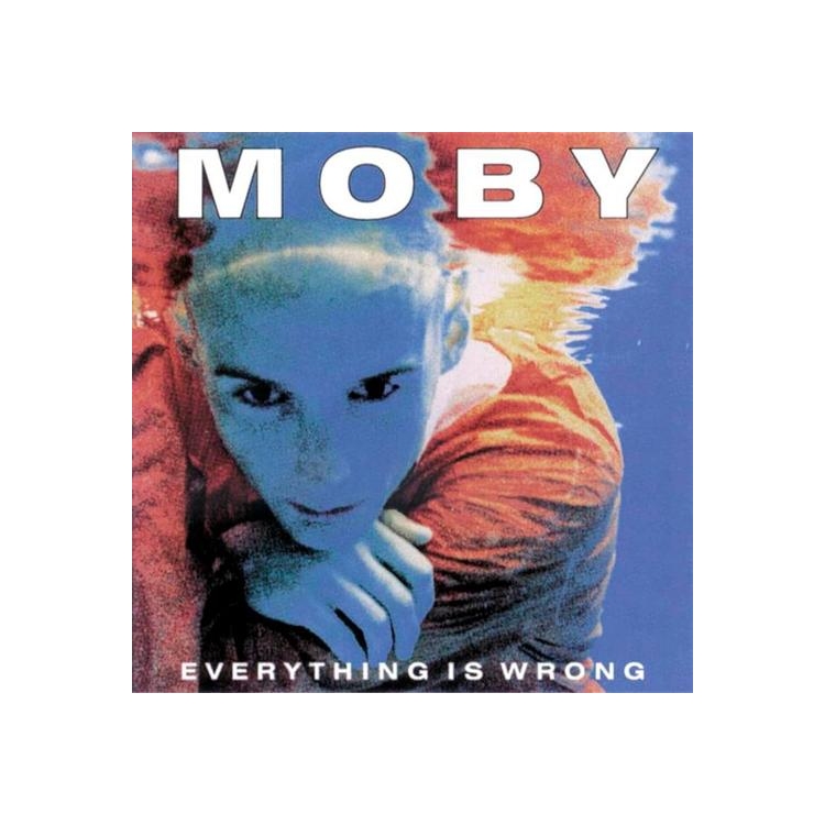 MOBY - Everything Is Wrong (Transparent Light Blue Coloured Vinyl)
