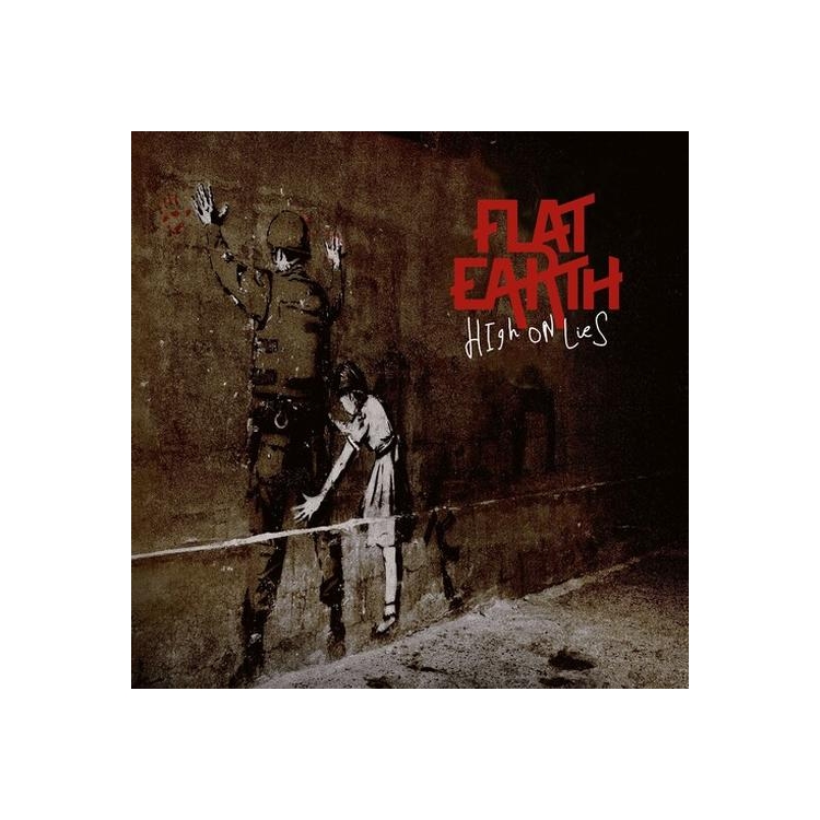 FLAT EARTH - High On Lies (Orange & Black Marbled Vinyl)