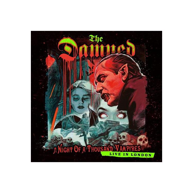 THE DAMNED - A Night Of A Thousand Vampires (Transparent Red Gatefold)