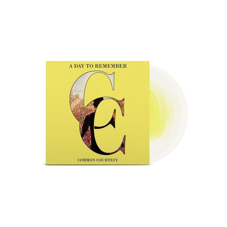 A DAY TO REMEMBER - Common Courtesy (Exclusive Lemon And Milky Clear 2lp)