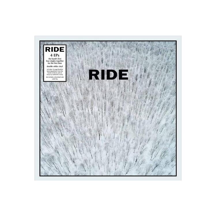 RIDE - 4 Ep's - Remastered (Limited White Coloured Vinyl)