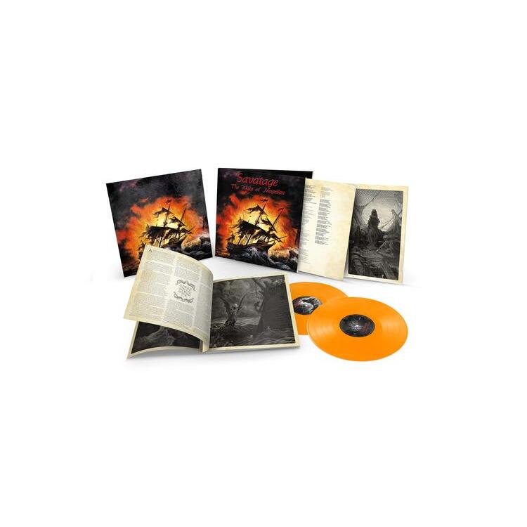SAVATAGE - Wake Of Magellan (Limited Transparent Orange Coloured Vinyl + Lenticular Cover Card)