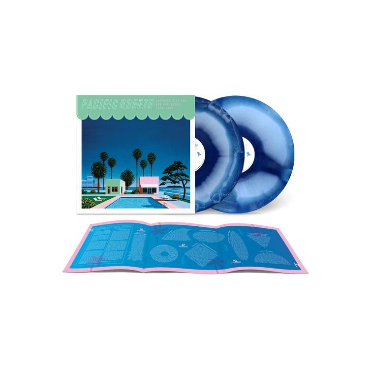 VARIOUS ARTISTS - Pacific Breeze: Japanese City Pop, Aor & Boogie 1976-1986 (Beach Umbrella' Blue/green Vinyl)