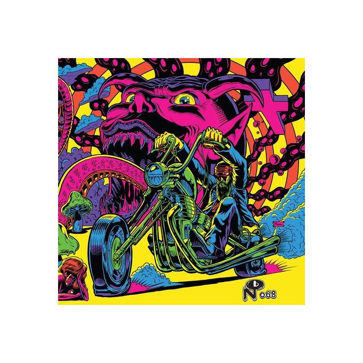 VARIOUS ARTISTS - Warfaring Strangers Acid Nightmares (Neon Blotter Swirl)